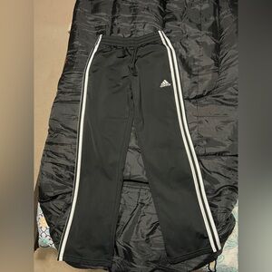Adidas Kids Black Track Pants size M 10-12